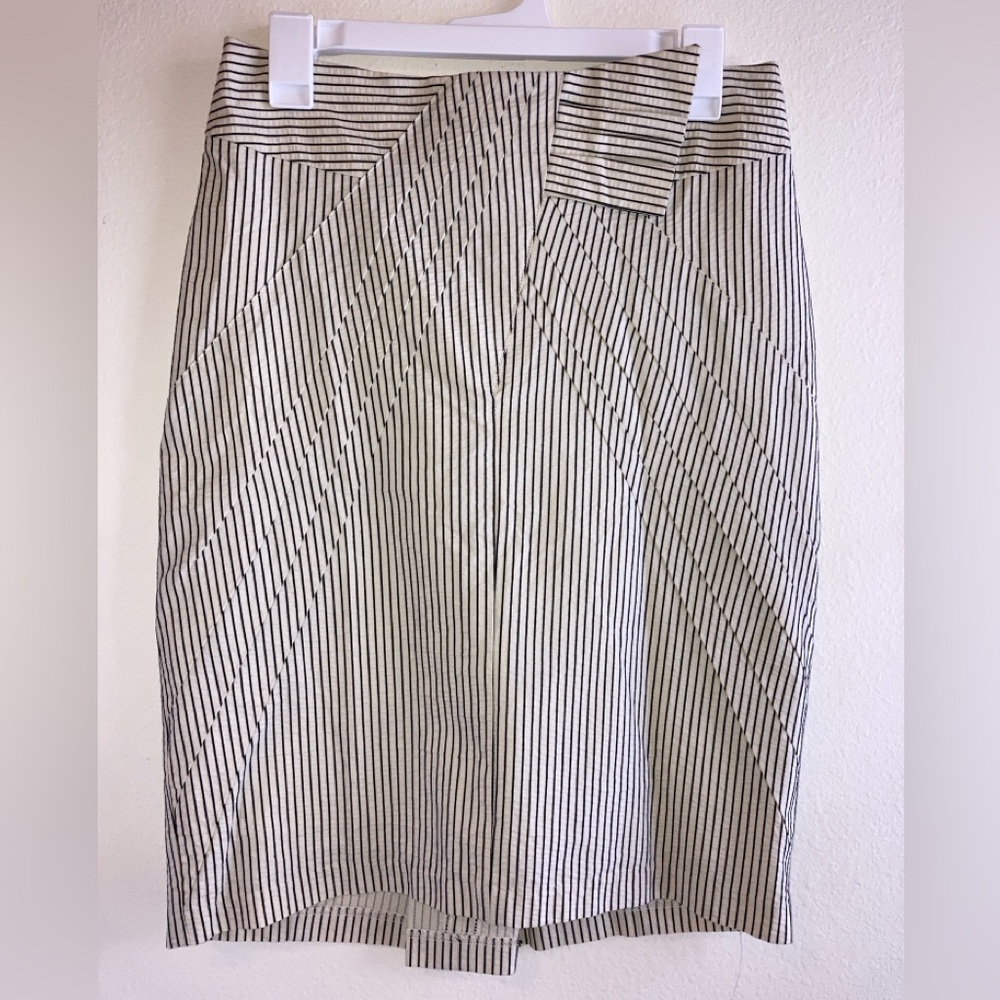 Eva Franco for Anthropologie Striped Pencil Skirt Size 6 NWT